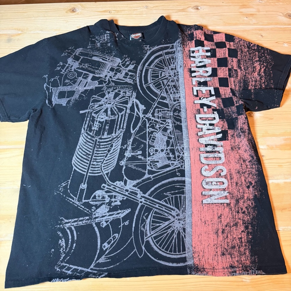 Harley Davidson Sturgis South‎ Dakota Graphic T-Shirt Mens 2XL Black 2018 Engine